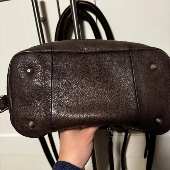 FREE PEOPLE BABY EMERSON TOTE BITTER BARK WE THE FREE Bag Brown - Picture 5 of 8